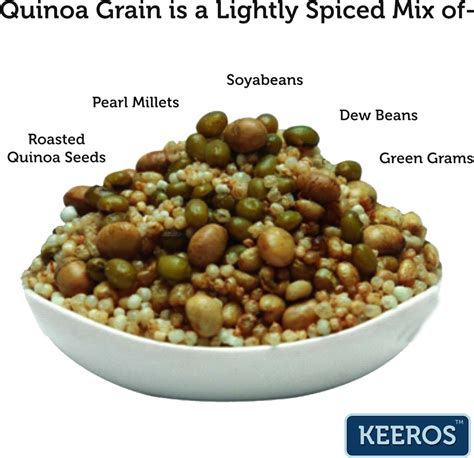 Buy KEEROS QUINOA GRAIN HEALTHY SUPER SNACK - 250G Online & Get Upto 60 ...