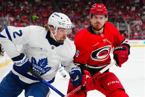 Potential Toronto Maple Leafs-Carolina Hurricanes playoff series ...