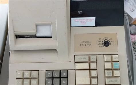 Sharp Cash Register ER-A310 – Burt's Greenhouses