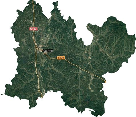 双河镇高清卫星地图