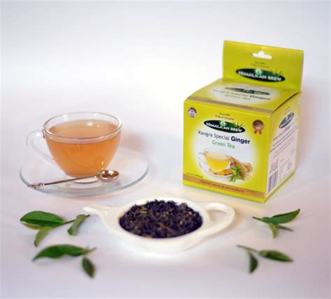 Himalayan Brew Kangra Special Ginger Green Tea | Tea Tour Palampur ...