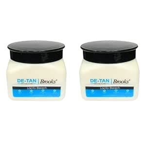 Brooks De-Tan Lacto Bleach | Tan Removal Cream with Kojic and Milk ...