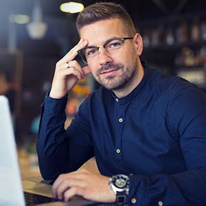 Buy Dark Wost Blue Light Blocking Glasses Computer Reading Eyeglasses ...