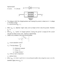 Short Notes Diodes - Short Notes for Electrical Engineering - Electrical