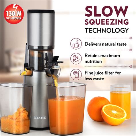 Buy Smart Juice Slow Juicer at Best Price Online in India - Borosil