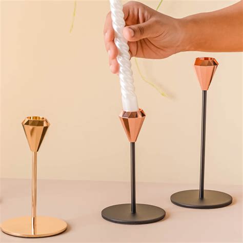 Modern Candle Holder Set of 2 Online - Premium Candle Stand | Nestasia