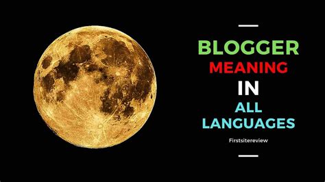 Blogger Meaning 的图像结果