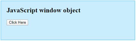 What Is Window Object in JavaScript 的图像结果