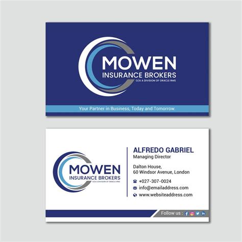 Double Sided Business Card Design 的图像结果