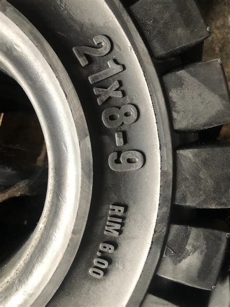 Industrial Tire, Forklift Solid Tyre with 21X8-9 - Forklift Tire Solid ...