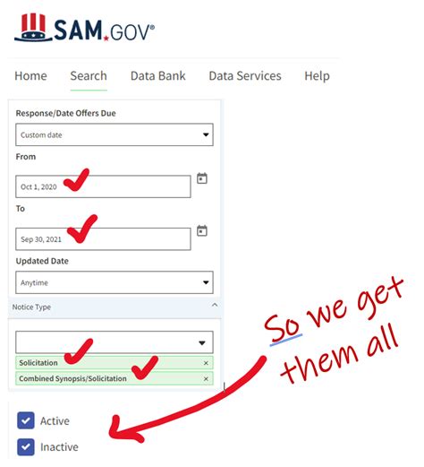 Sam.gov Notice Types 的图像结果