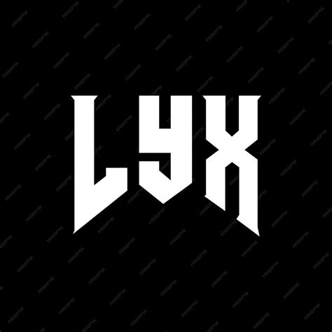 LYX буквенный дизайн логотипа для технологической компании LYX логотип ...