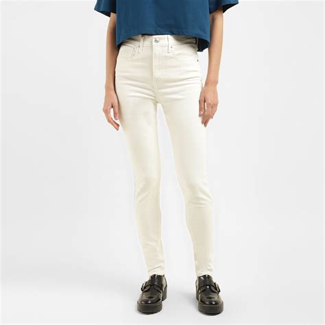 Women's White Mile High Wide Leg Fit High Rise Jeans – Levis India Store