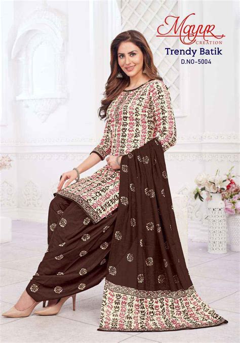 Mayur Creation Trendy Batik Vol 5 Cotton Salwar kameez