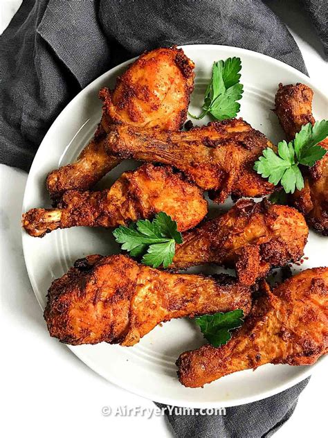 Crispy air fryer chicken drumsticks – Artofit