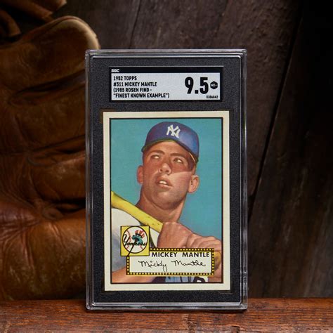 Mickey Mantle Card This US$12.6 Million Mickey Mantle Card Is Now The