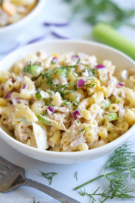 Tuna Salad Recipe With Egg And Pasta | Deporecipe.co