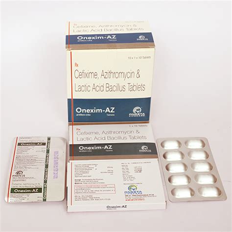 ONEXIM-AZ Tablets FITWEL PHARMACEUTICALS PVT. LTD.