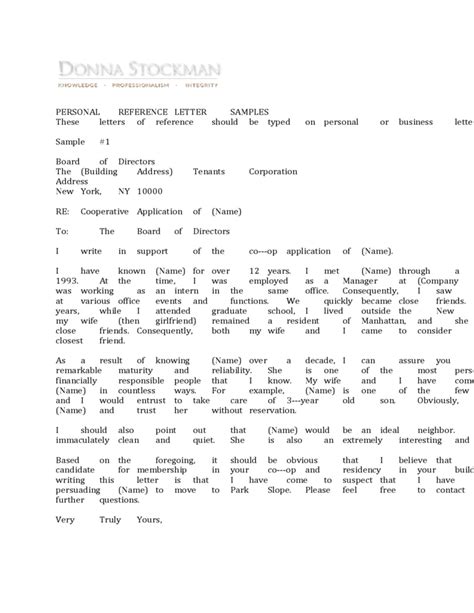 Image result for How to Write a Personal Reference Letter