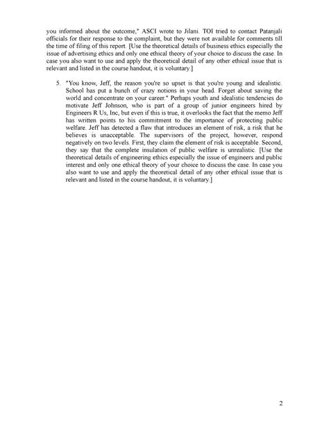 Question Paper - 2015 - 2 - Professional Ethics - BITS Pilani - Studocu