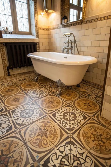 19+ Inspiring Bathroom Vinyl Flooring Ideas