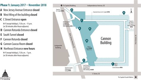Cannon Renewal Project FAQs | Architect of the Capitol