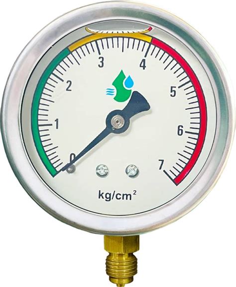 My Irigacio World Bottom Mount Pressure Gauge, 7 kg Irrigation ...