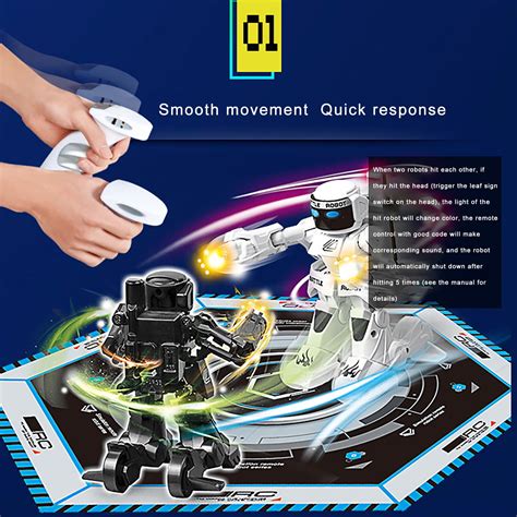 Buy uublik Boys, Girls 2.4G RC Robot Boxing Robot Remote Control ...