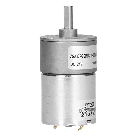 Set of 2 Gear Motor, Micro Porous Bearing Motor DC 24V High Torsion for ...