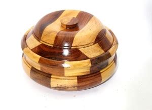 NEW SHINE HANDICRAFTS Sheesham Wood Chapati Box Serve Casserole Price ...