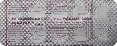 Seradic P Strip Of 10 Tablets: Uses, Side Effects, Price & Dosage ...