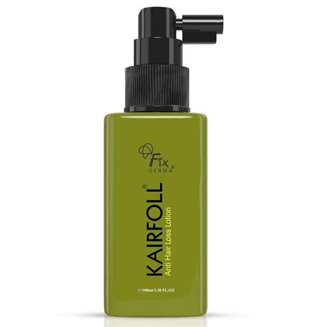 Buy Fixderma Kairfoll Anti Hair Loss Lotion 100g – Fixderma Skincare