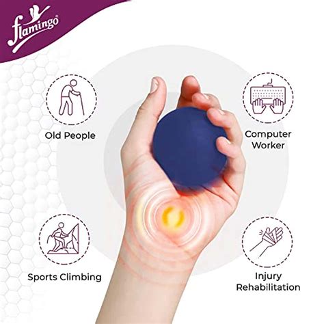 Buy FLAMINGO PREMIUM SILICONE STRESS RELIEF BALL, HARD, BLUE Online ...