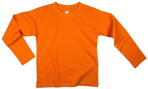 Orange Long Sleeve Shirt