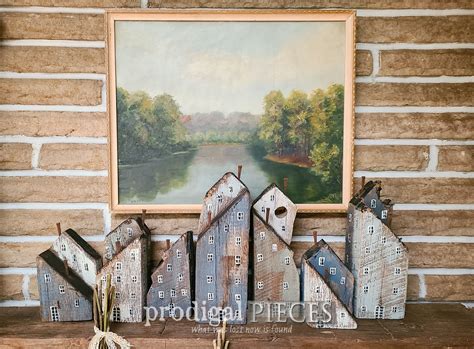 Scrap Wood House Scrape Wood Projects | Wood Crafts Ideas | Upcycle