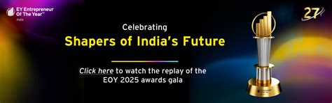 EY Entrepreneur of the Year 2025 | EY - India