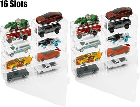 Buy KISLANE Acrylic Display Case Compatible with Hot Wheels, Matchbox ...