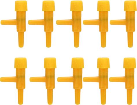 VAYINATO® 10Pcs Plastic Air Control Valve for Aquarium Fish Tank Oxygen ...