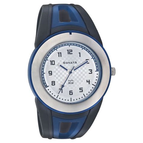 Buy Online Sonata Quartz Analog White Dial Strap Watch for Men ...