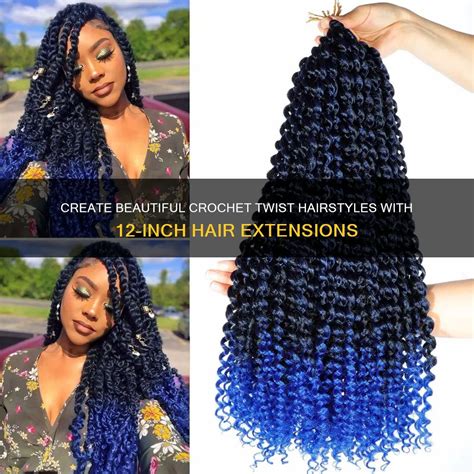 Create Beautiful Crochet Twist Hairstyles With 12-Inch Hair Extensions ...