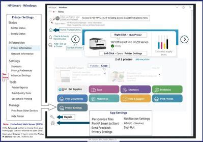 Image result for HP Scanner Menu