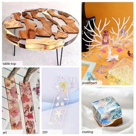 QIAO Kit de résine époxy avec un ratio de 1:1, nouvelle formulation ...