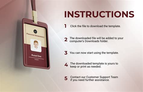 Student ID Card Template in Word, Illustrator, Publisher, PDF - Download | Template.net