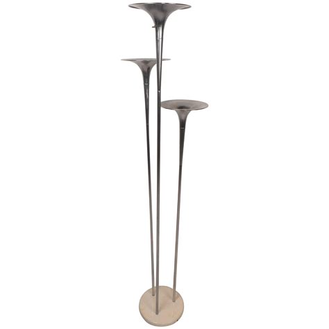 Mid-Century Modern Chrome Arc Floor Lamp at 1stDibs