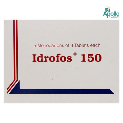 Idrofos 150 Tablet 3's Price, Uses, Side Effects, Composition - Apollo ...