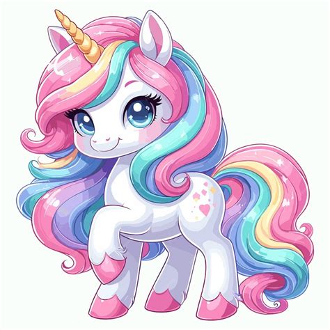 Rainbow unicorn Vectors - Download Free High-Quality Vectors from ...