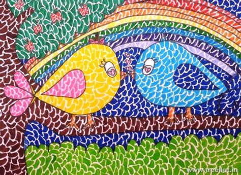 Child Art by Grade 5 Kids Study Hall Lucknow