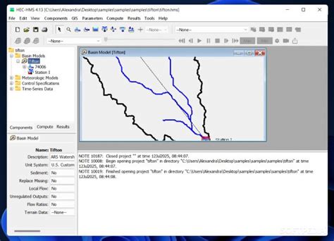 Image result for HEC-HMS Interface