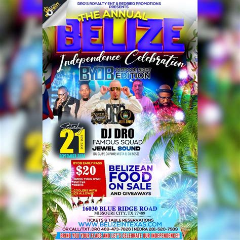 BELIZE INDEPENDENCE CELEBRATION 2024, Houston Missouri City Domino Club ...