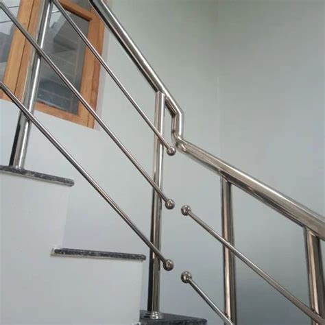 Staircase Handrail - SS Glass Staircase Handrail Service Provider from ...